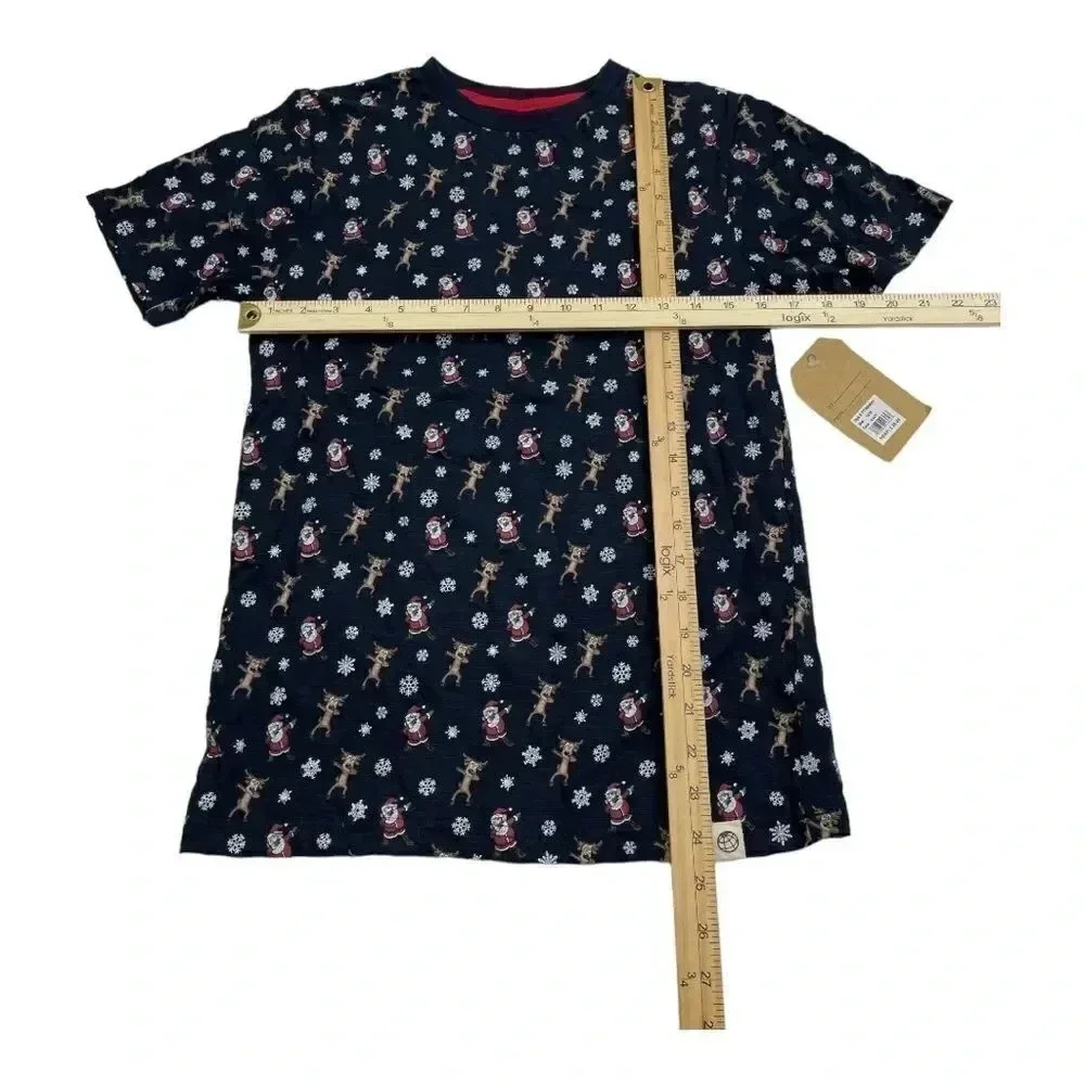 Free Planet Santa Reindeer Christmas Shirt